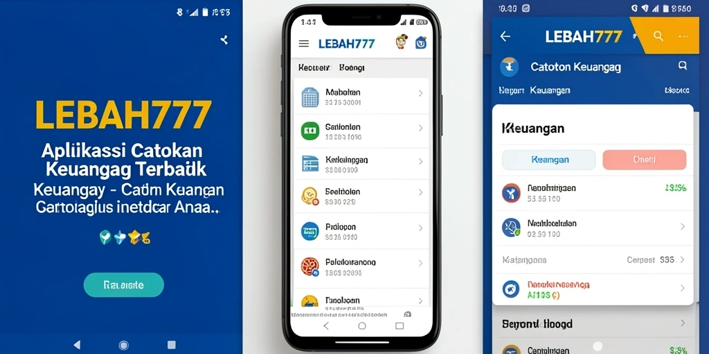Tampilan antarmuka LEBAH777 yang intuitif untuk catatan keuangan.