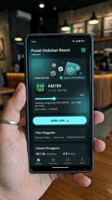 Unduh dan Instal APK km789 di Android Anda